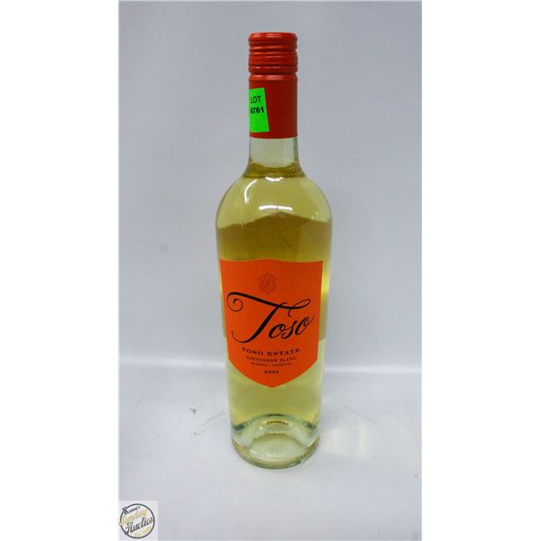 2023 TOSO ESTATE SAUVIGNON BLANC 750ML 11.5%