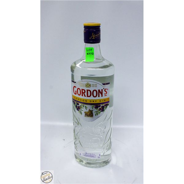 GORDON'S LONDON DRY GIN 750ML 40% ALCOHOL