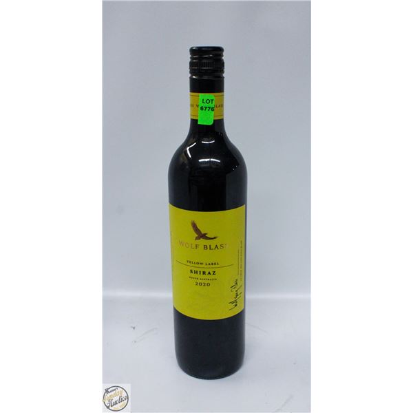 2020 WOLF BLASS YELLOW LABEL SHIRAZ 750ML
