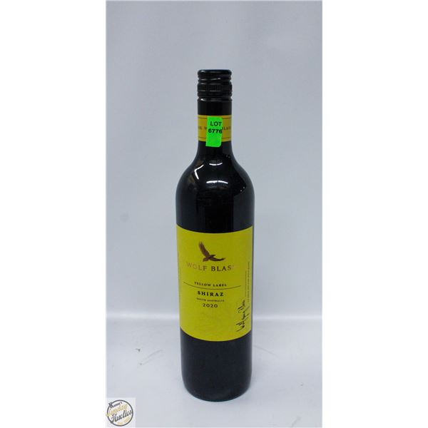2020 WOLF BLASS YELLOW LABEL SHIRAZ 750ML