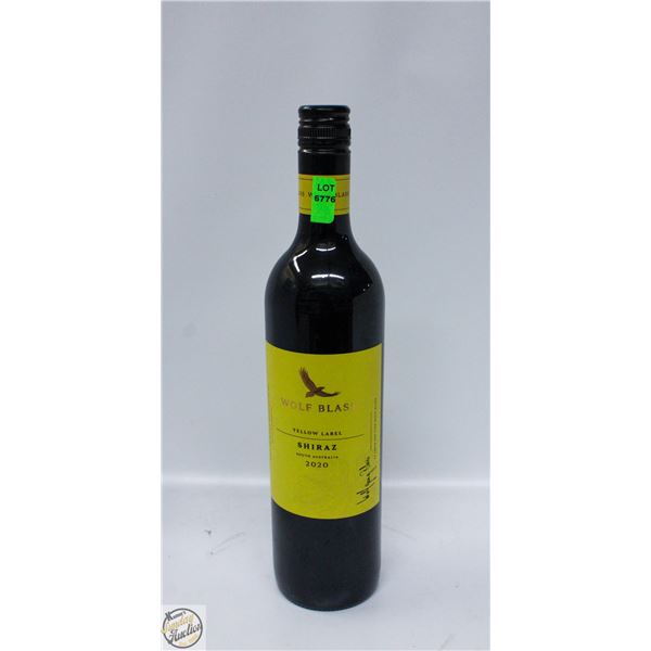 2020 WOLF BLASS YELLOW LABEL SHIRAZ 750ML