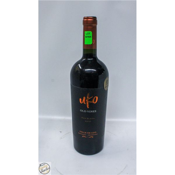 2019 UKO OLD VINES RED BLEND 750ML 14.5%