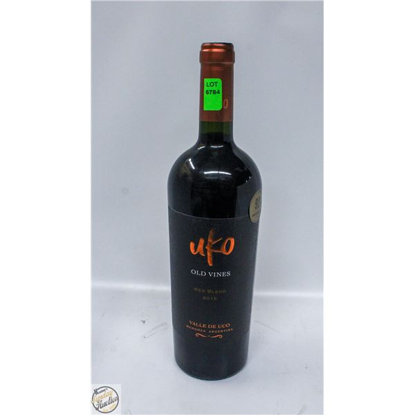 2019 UKO OLD VINES RED BLEND 750ML 14.5%