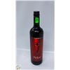 Image 1 : PELEE MERLOT 750ML 12.5% ALCOHOL