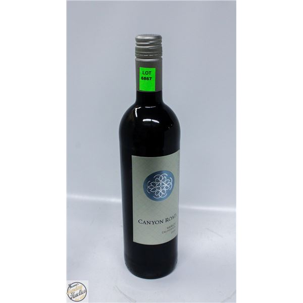 2020 CANYON ROAD MERLOT 750ML 12.5% ALCOHOL