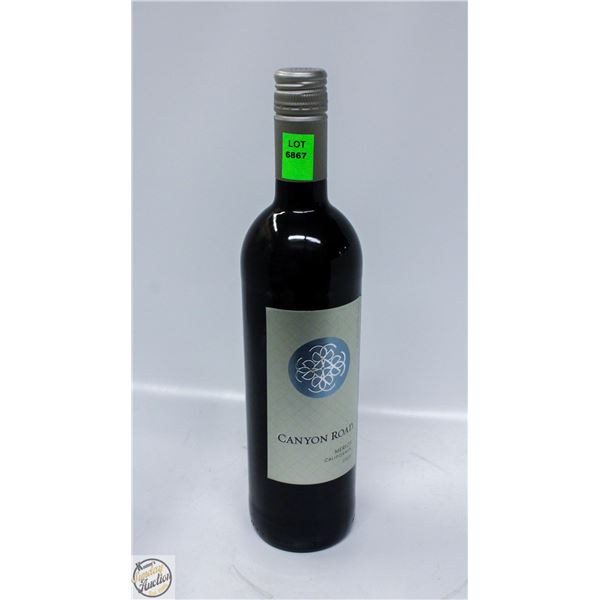 2020 CANYON ROAD MERLOT 750ML 12.5% ALCOHOL
