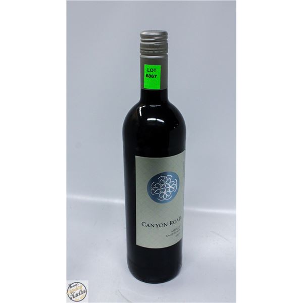 2020 CANYON ROAD MERLOT 750ML 12.5% ALCOHOL