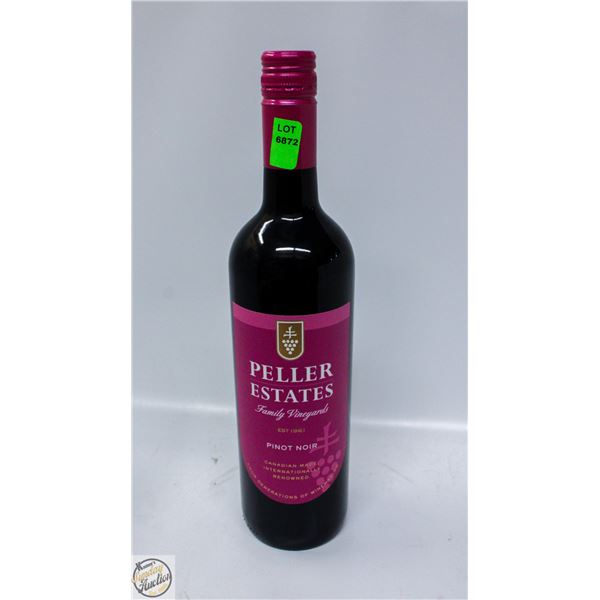 PELLER ESTATES PINOT NOIR 750ML 12.5% ALCOHOL