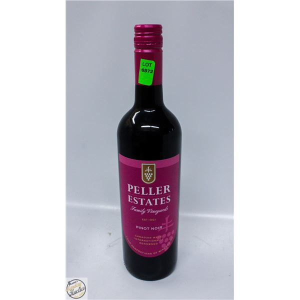 PELLER ESTATES PINOT NOIR 750ML 12.5% ALCOHOL