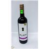 Image 1 : BLACK CELLER MALBEC MERLOT 750ML 13% ALCOHOL