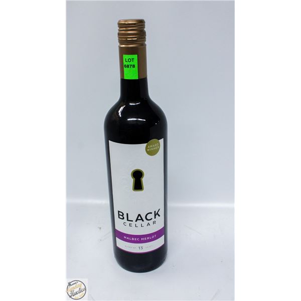 BLACK CELLER MALBEC MERLOT 750ML 13% ALCOHOL