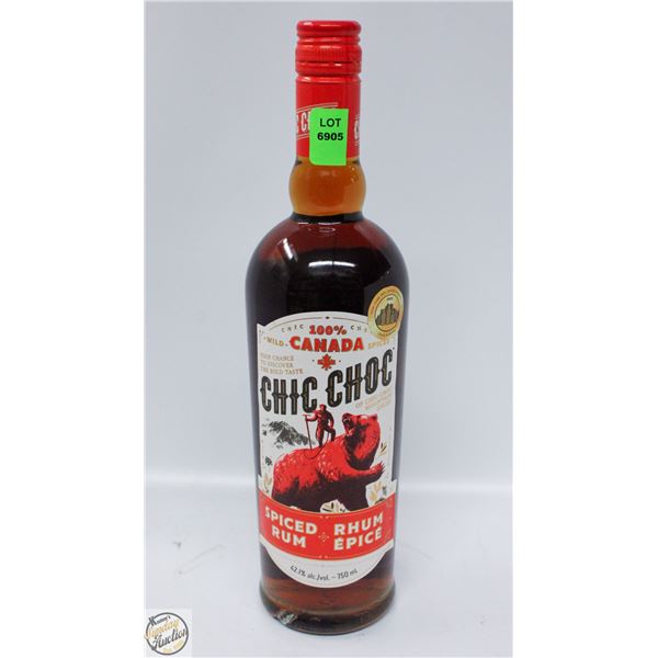 CHIC CHOC SPICED RUM 750ML 42.1% ALCOHOL