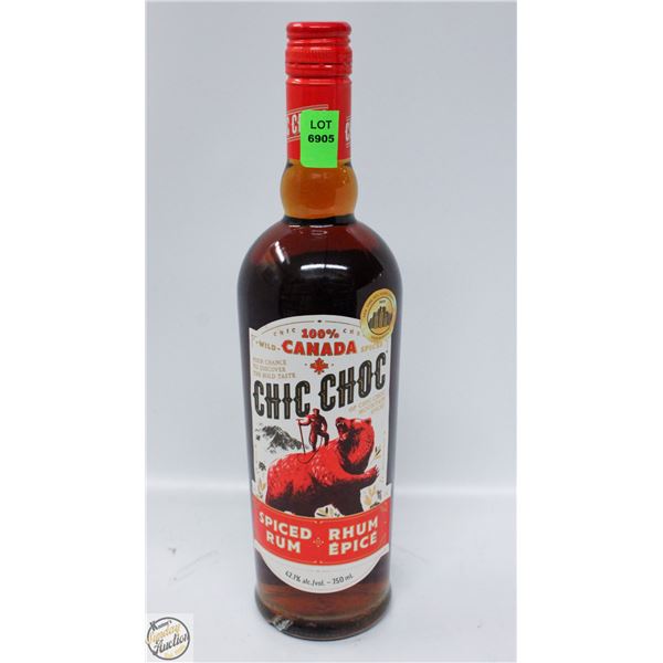 CHIC CHOC SPICED RUM 750ML 42.1% ALCOHOL