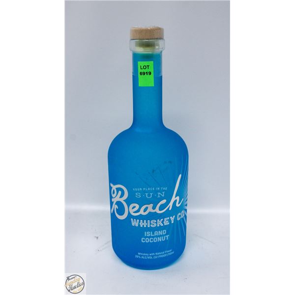 AMERICAN BEACH WHISKY CO ISLAND COCONUT 750ML