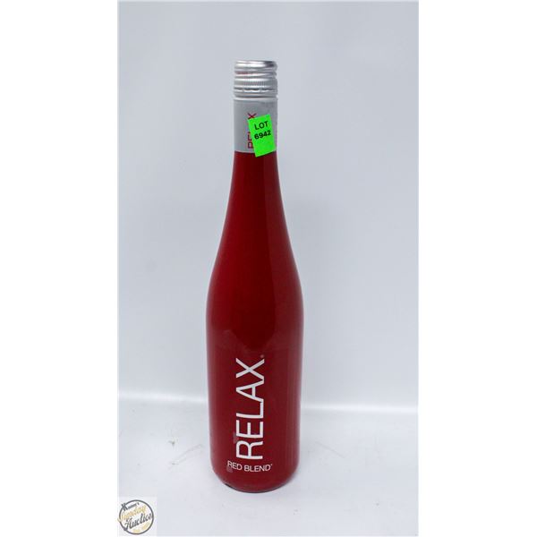RELAX RED BLEND 750ML 11.5% ALCOHOL