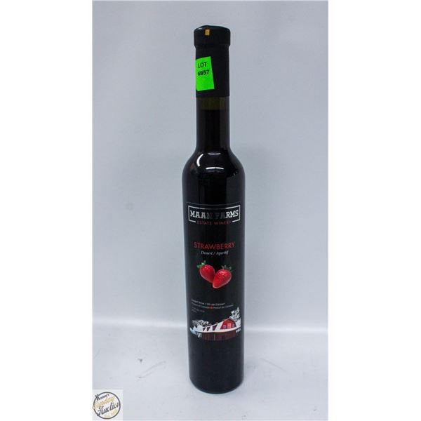 MAAN FARMS STRAWBERRY DESSERT WINE 375ML 17%