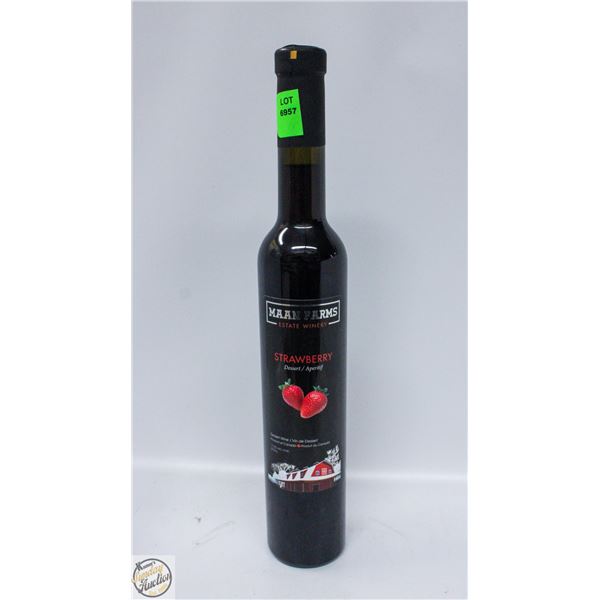 MAAN FARMS STRAWBERRY DESSERT WINE 375ML 17%