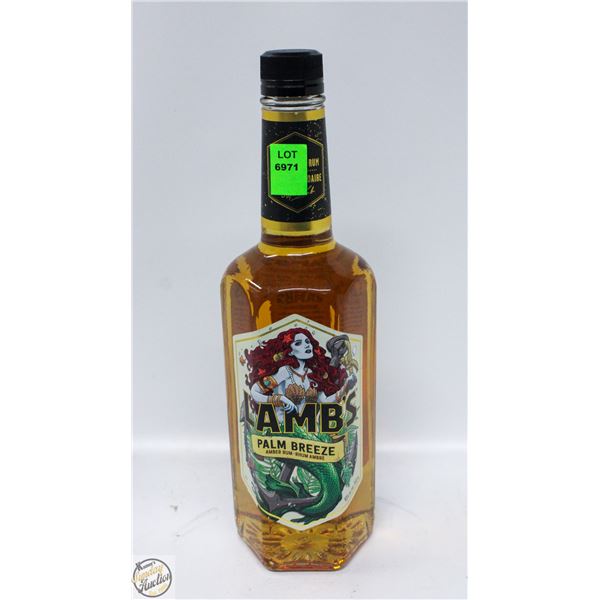 LAMB'S PALM BREEZE AMBER RUM 750ML 40%