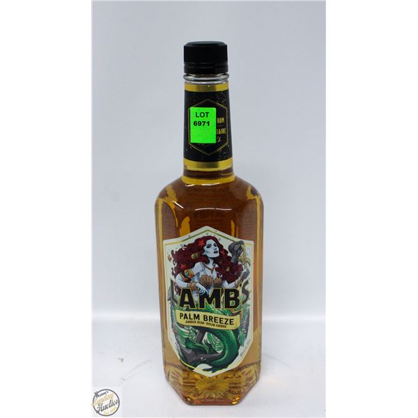 LAMB'S PALM BREEZE AMBER RUM 750ML 40%
