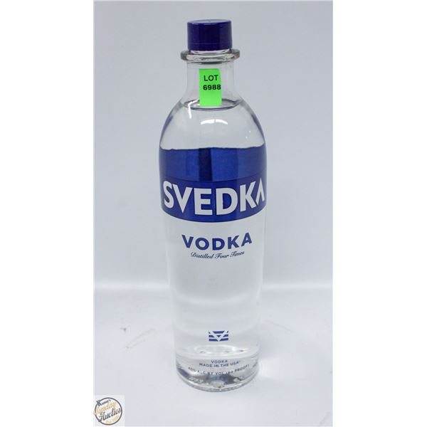 SVEDKA VODKA DISTILLED FOUR TIMES 750ML 40%