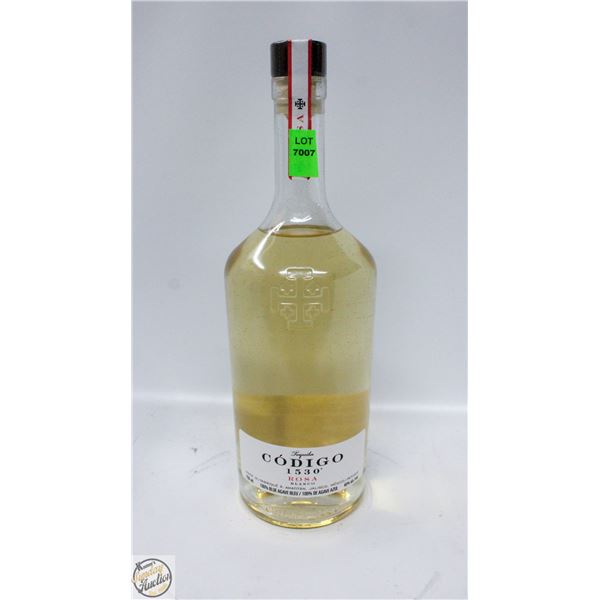 TEQUILA CODIGO 1530 ROSA BLANCO 750ML 40%