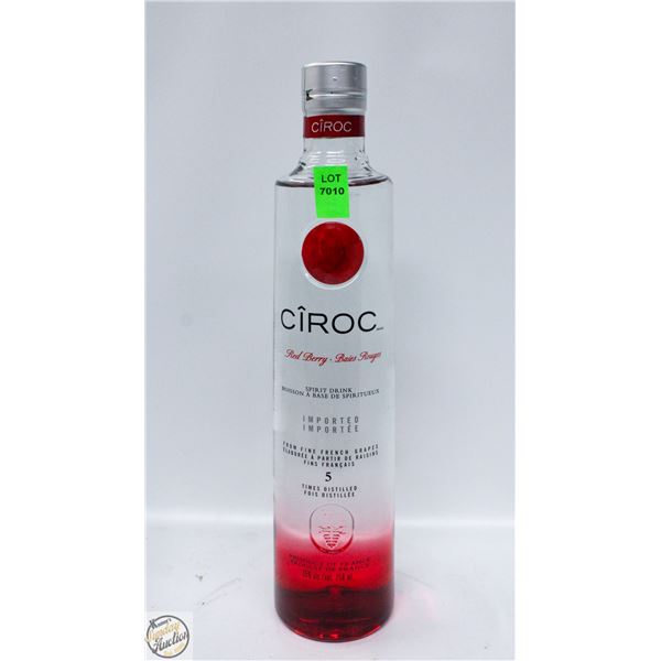 CIROC RED BERRY 750ML 35% ALCOHOL