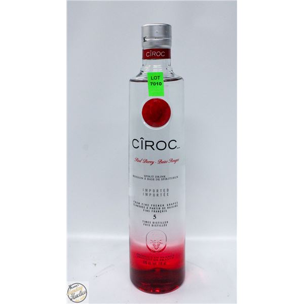 CIROC RED BERRY 750ML 35% ALCOHOL