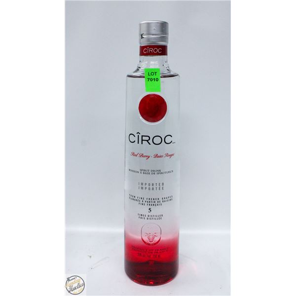 CIROC RED BERRY 750ML 35% ALCOHOL