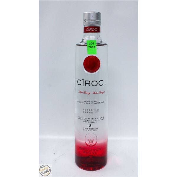 CIROC RED BERRY 750ML 35% ALCOHOL
