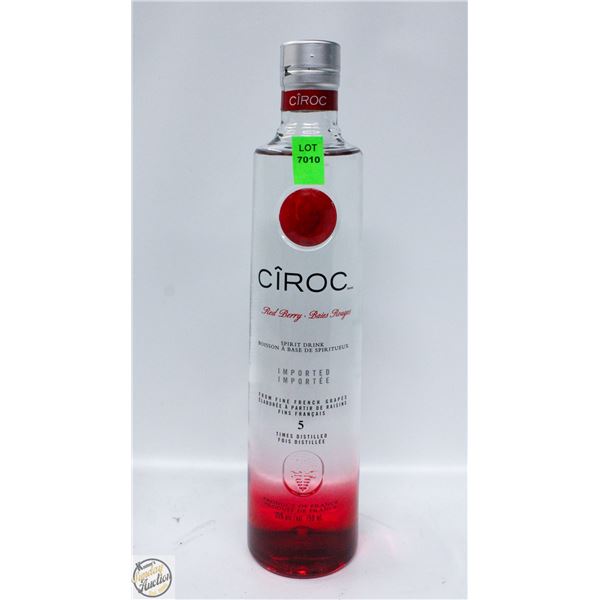 CIROC RED BERRY 750ML 35% ALCOHOL