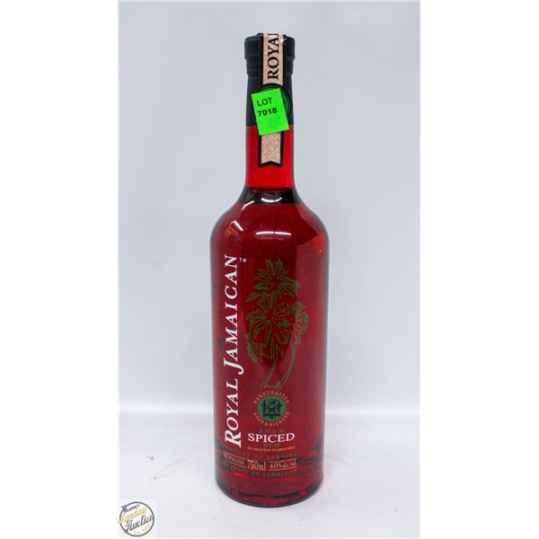 ROYAL JAMAICAN SPICED RUM 750ML 40% ALCOHOL