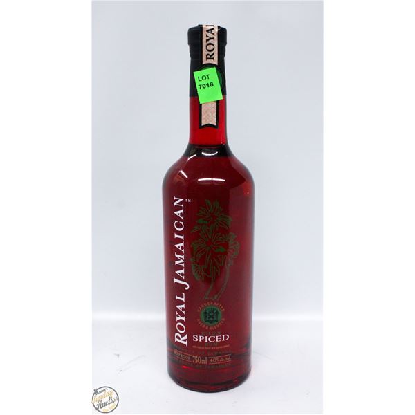 ROYAL JAMAICAN SPICED RUM 750ML 40% ALCOHOL