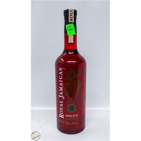 ROYAL JAMAICAN SPICED RUM 750ML 40% ALCOHOL