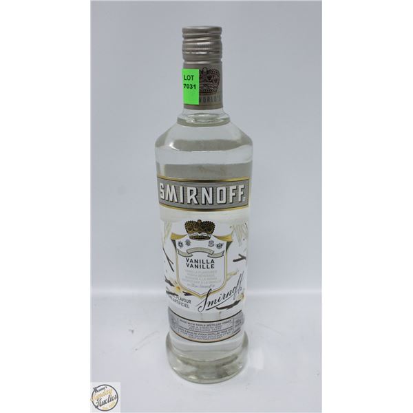 SMIRNOFF VANILLA FLAVORED VODKA 750ML 35%