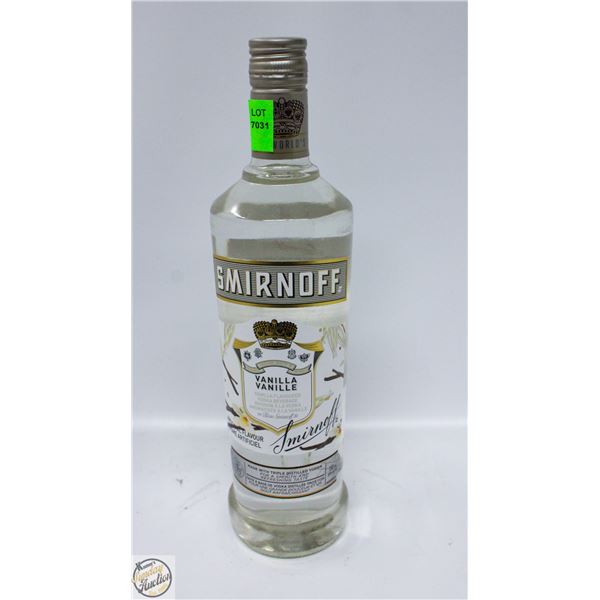 SMIRNOFF VANILLA FLAVORED VODKA 750ML 35%