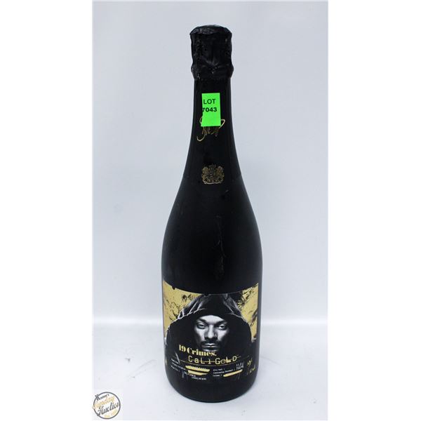 19 CRIMES CALI GOLD SPARKLING WINE 750ML 11%