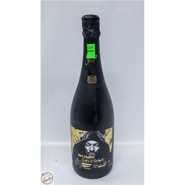 19 CRIMES CALI GOLD SPARKLING WINE 750ML 11%