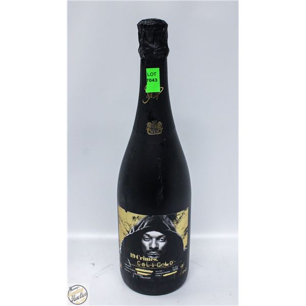 19 CRIMES CALI GOLD SPARKLING WINE 750ML 11%