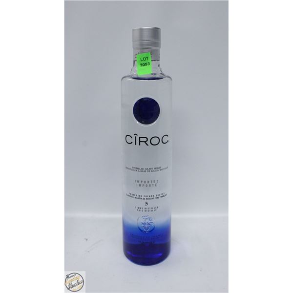 CIROC DISTILLED GRAPE SPIRIT 750ML 40%