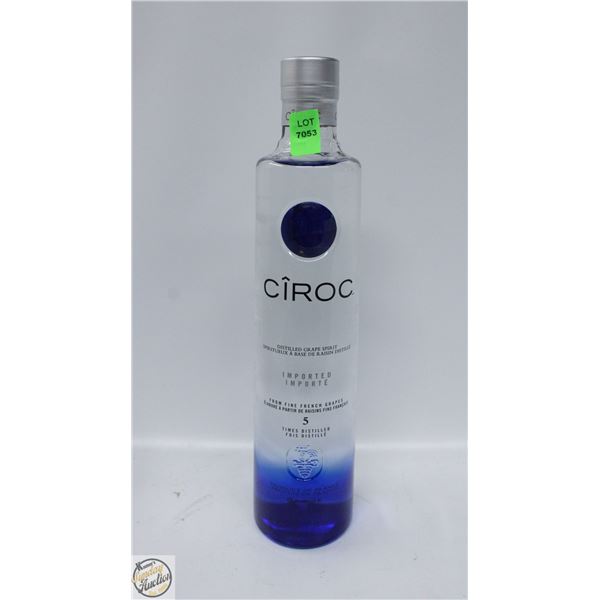 CIROC DISTILLED GRAPE SPIRIT 750ML 40%