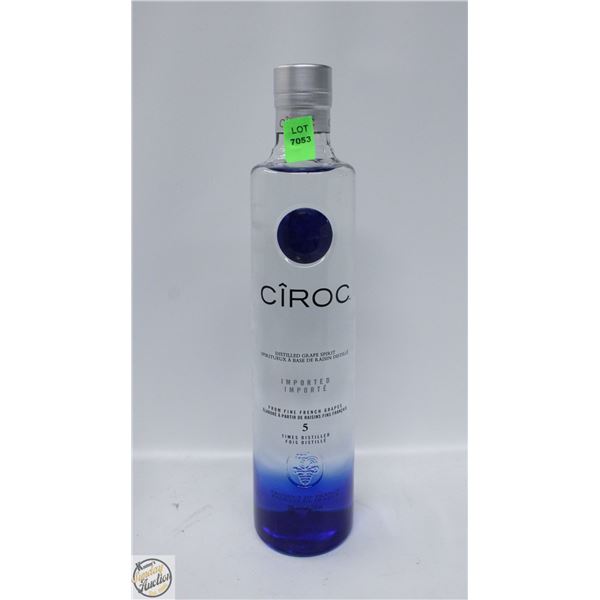 CIROC DISTILLED GRAPE SPIRIT 750ML 40%