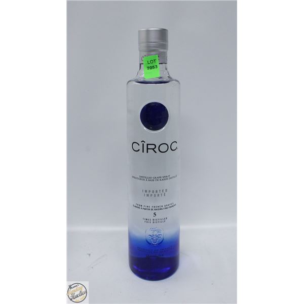 CIROC DISTILLED GRAPE SPIRIT 750ML 40%