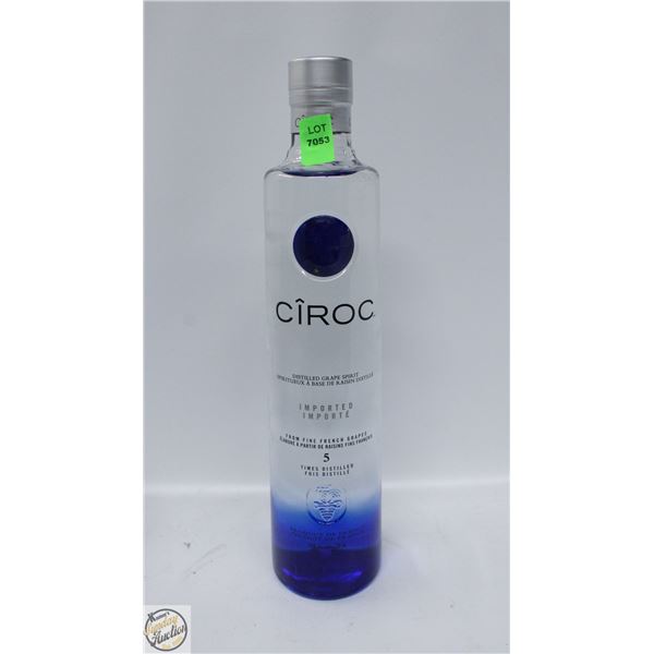 CIROC DISTILLED GRAPE SPIRIT 750ML 40%