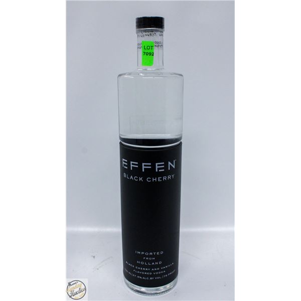 EFFEN BLACK CHERRY AND VANILLA FLAVORED VODKA