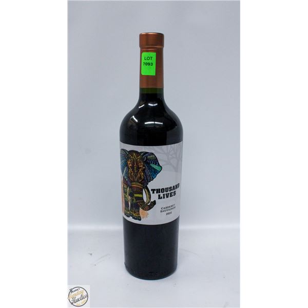 2022 THOUSAND LIVES CABERNET SAUVIGNON 750ML