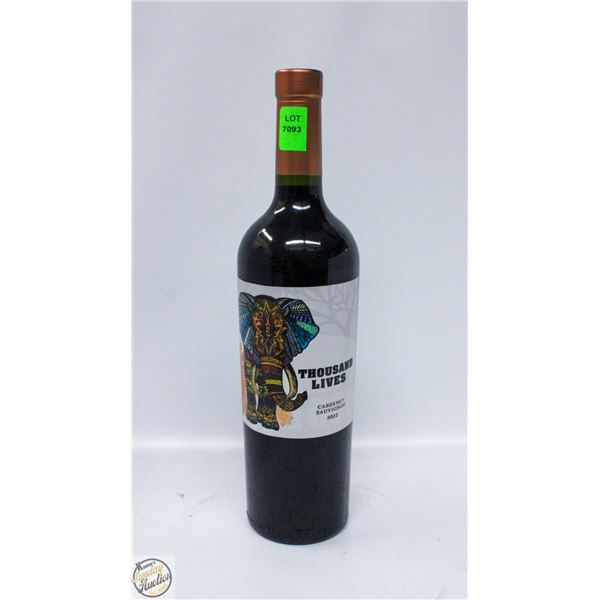 2022 THOUSAND LIVES CABERNET SAUVIGNON 750ML