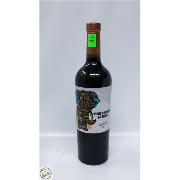 2022 THOUSAND LIVES CABERNET SAUVIGNON 750ML