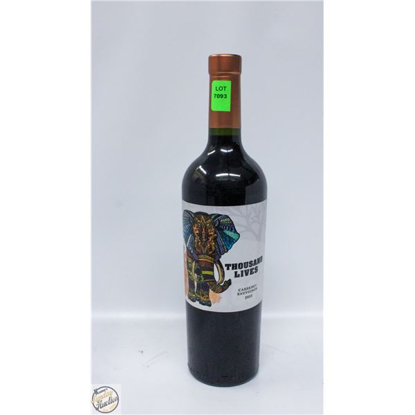 2022 THOUSAND LIVES CABERNET SAUVIGNON 750ML