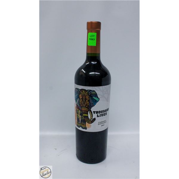 2022 THOUSAND LIVES CABERNET SAUVIGNON 750ML