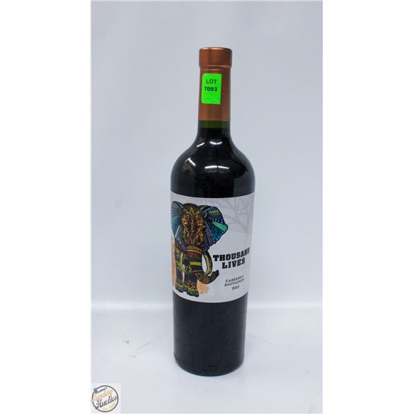 2022 THOUSAND LIVES CABERNET SAUVIGNON 750ML